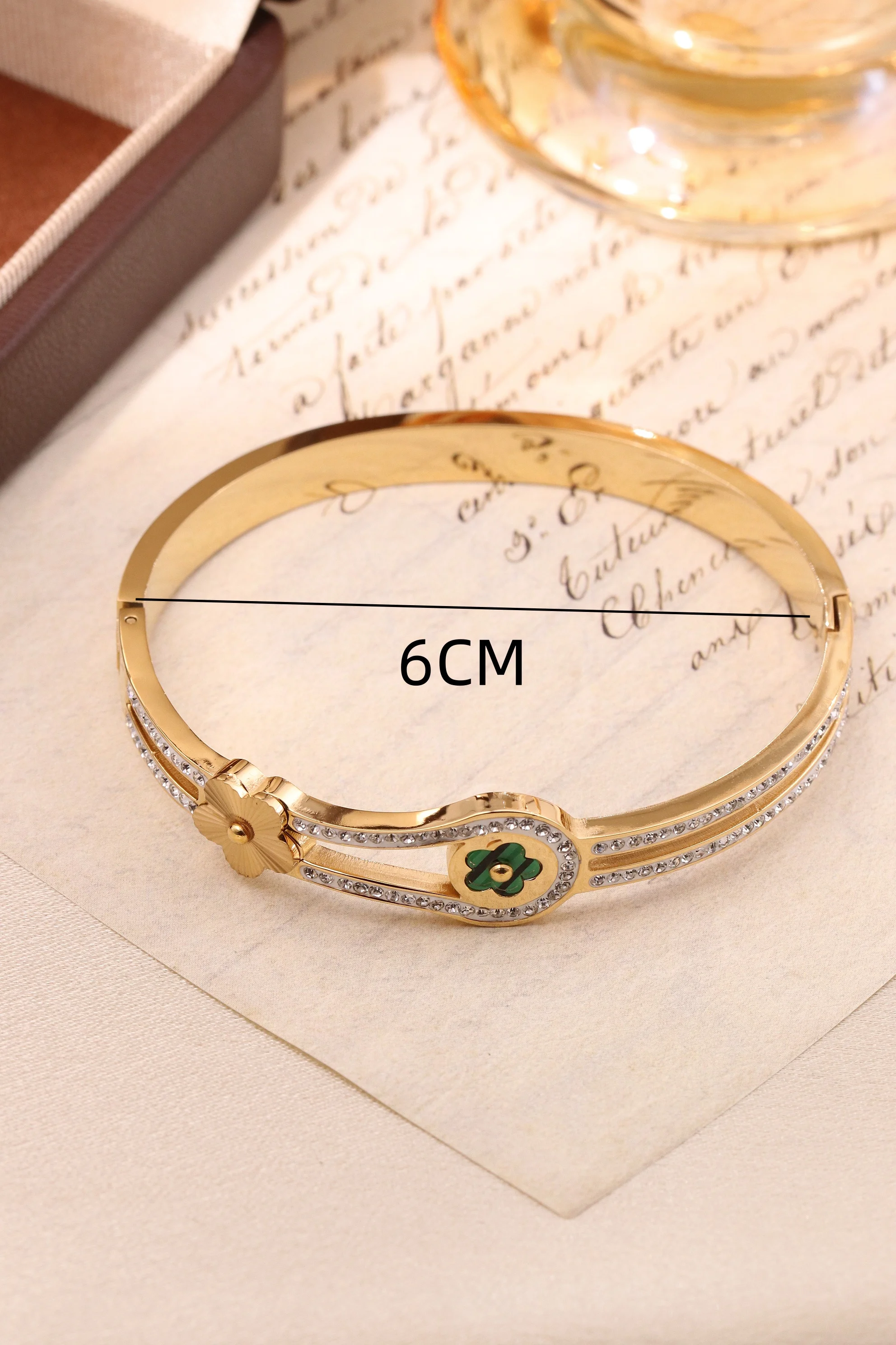 Стильный очаровательный женский браслет из нержавеющей стали подходящий для