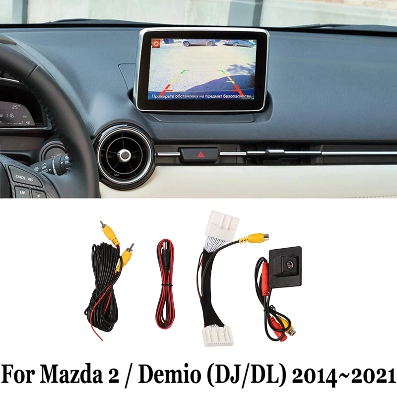 Камера заднего вида для Mazda 2 / Demio Hatchback (DJ) 2014-2021 |