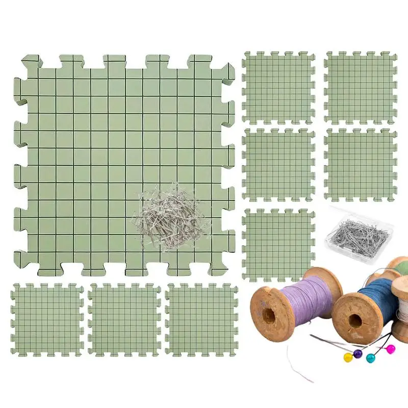 

Blocking Board For Crocheting EVA Foam Board With Grids Crochet Blocking Supplies Tablecloths Shawls Dolls Blocking Board For