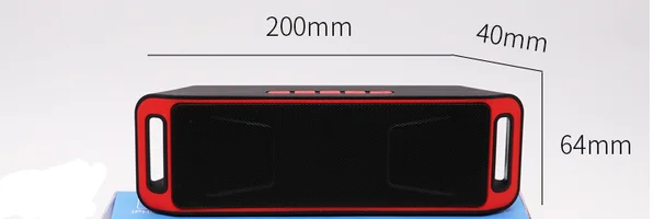 Портативный Bluetooth-динамик беспроводной мини-динамик усилитель стерео сабвуфер