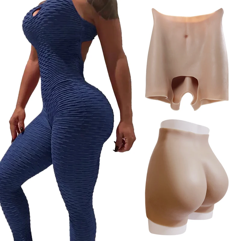 

Silicone Sexy Fake Big Butts and Hips Shapewear Full Booty Cosplay Realistic Buttocks Enhancement Padded Panties for Woman