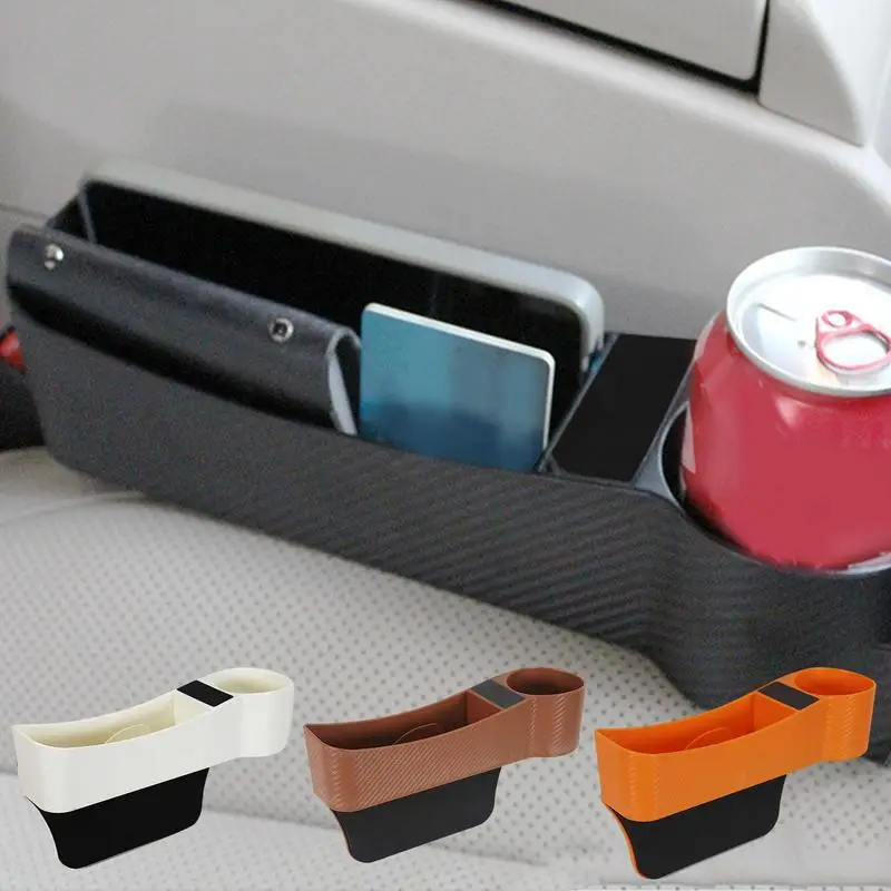 

Car Storage Box Non Slip Multifunctional Auto Crevice Storage Box Car Driver Front Seat Gap Filler Car Seat Pocket Filler
