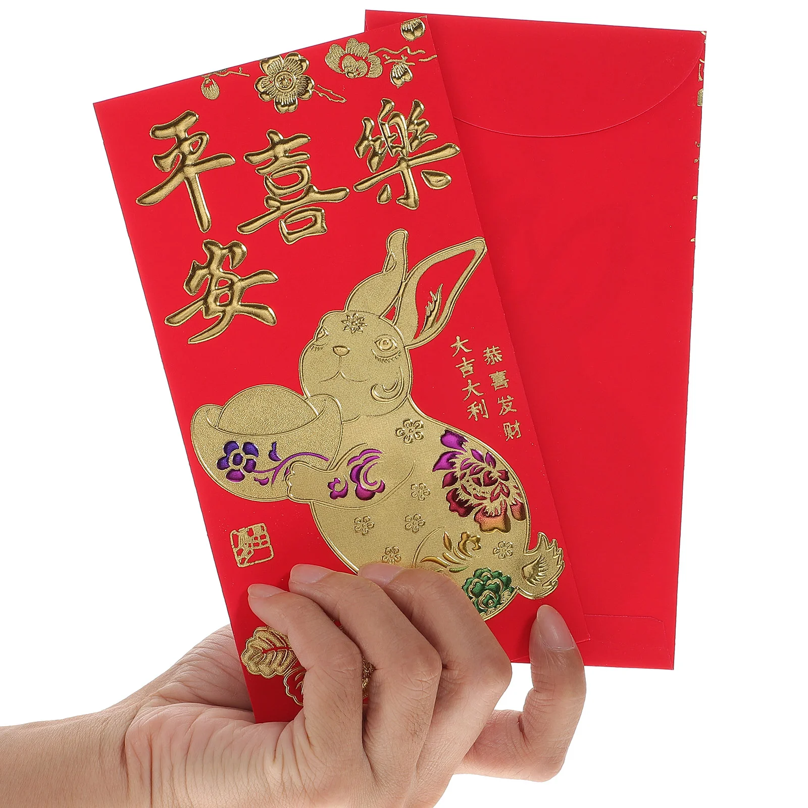 

Red Year New Envelopes Money Chinese Packets Lucky Envelope Hong Bao Festival Packet Gift Spring Hongbao Wedding Rabbit