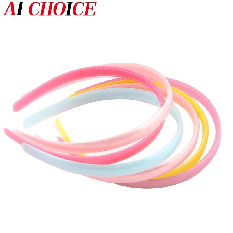 

Children 6pcs Hair Hoop Simple Fashion Headband Lovely Girl Hair Clip Headdress Korean Sweet Princess With Anti Slip Hair Clip