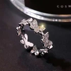 Кольцо Стразы с кристаллами и бриллиантами, ювелирные изделия, циркониевые кольца, открытое регулируемое кольцо на указательный палец, ювелирные изделия, регулируемые кольца