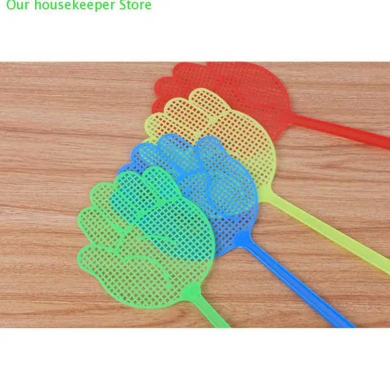 

Plastic Fly Swatter Beat Insect Flies Pat Slap Tool Home Anti-mosquito Shoot Fly Pest Control Fly Swatters Dorpshipping