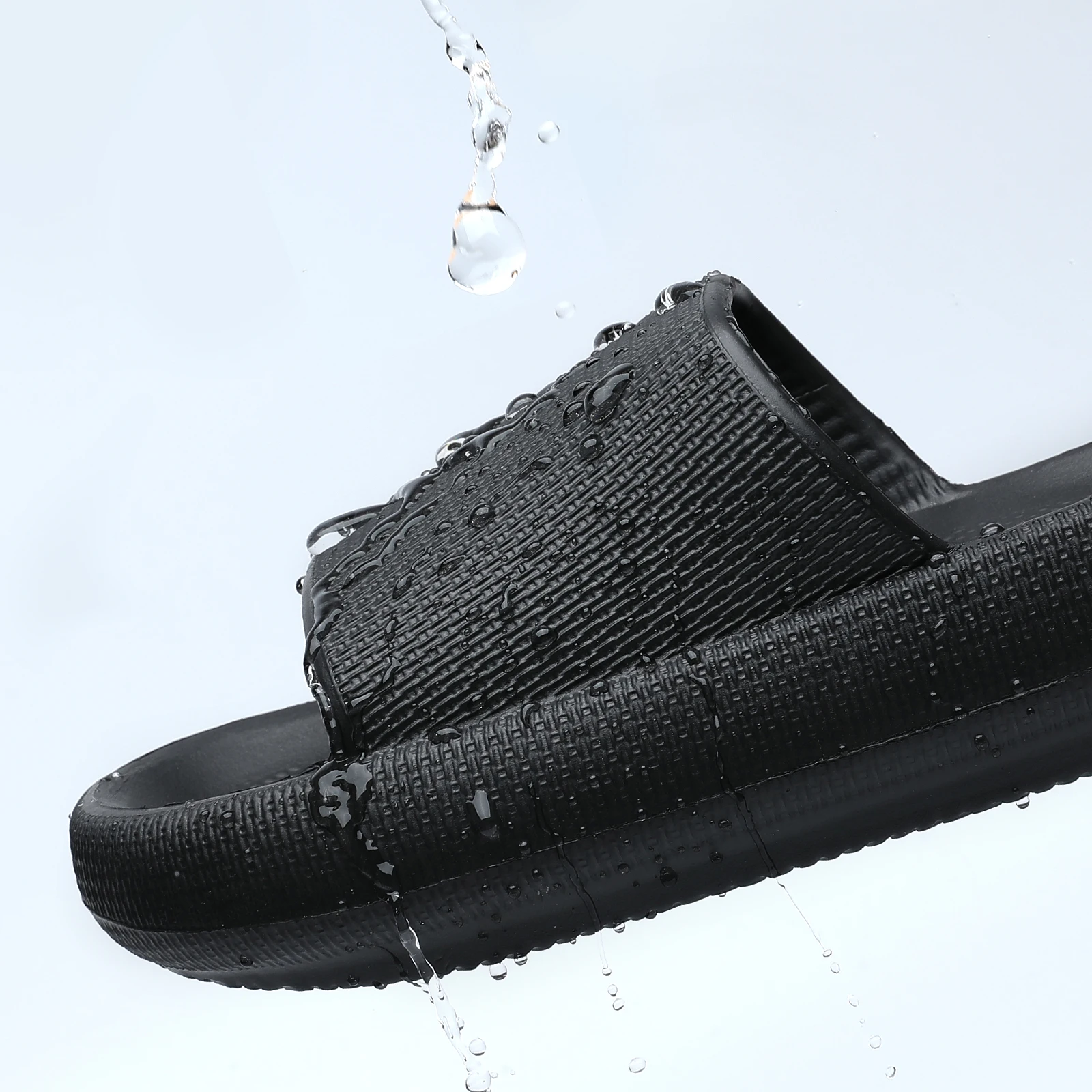 Pillow Slippers For Women Men Summer Beach Soft Sole Eva Cloud Slides Sandals Home Non Slip Bathroom Slippers