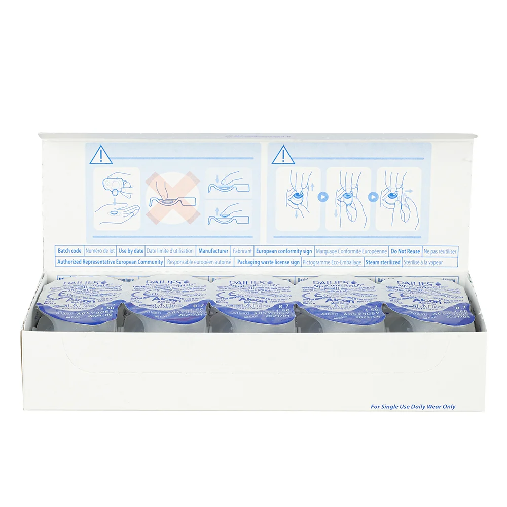 Однодневные Контактные линзы Dailies Aqua Comfort Plus 30 шт |