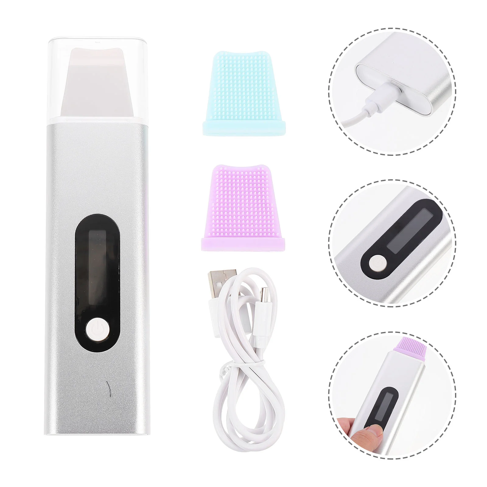 

1pc Household Facial Salon Acne Cleansing Tool Blackhead Remover Pore Cleaner
