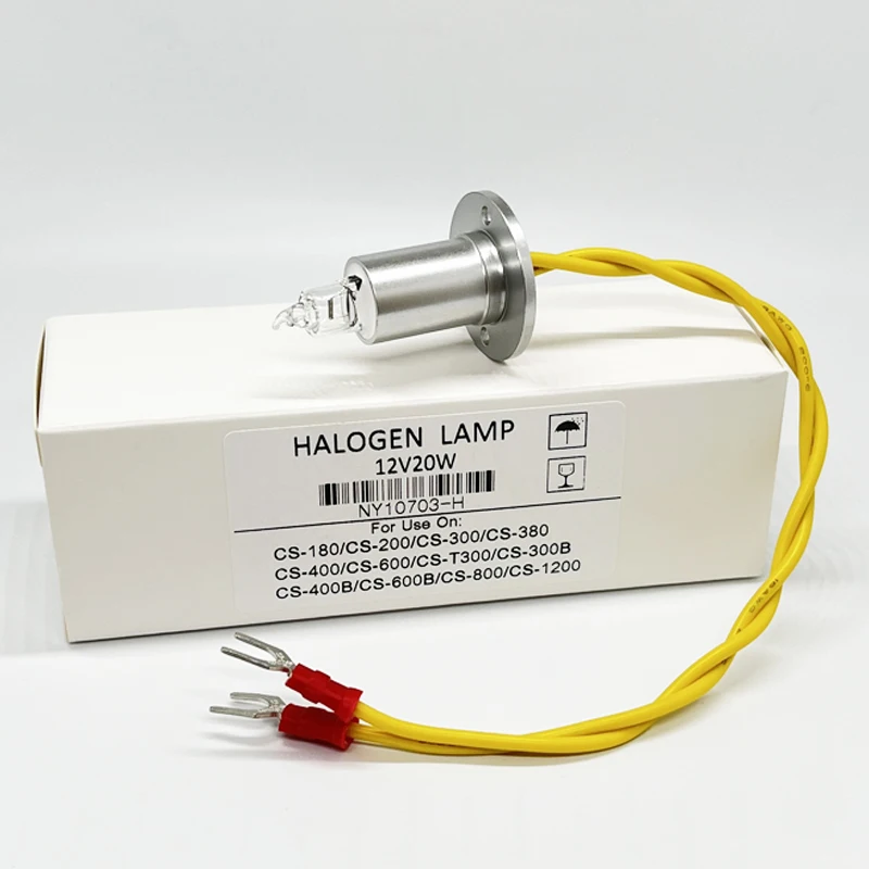 Галогенная лампа DIRUI 12 В 20 Вт для биохимического анализатора CS-T180 CS-T200 CS-T240 CS-T300B