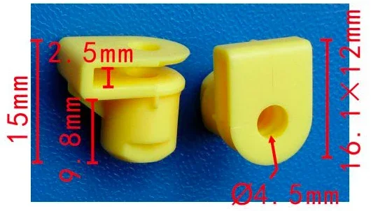 worldgolden 100 шт. крепеж для решетки зажим переднего бампера BMW 07-14-7-212-877