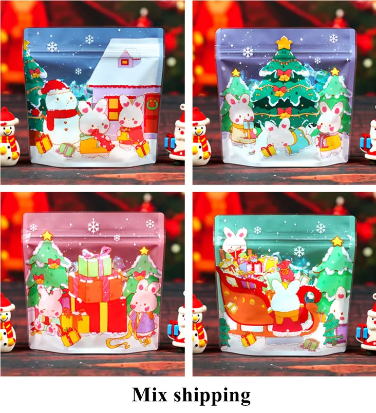 100 шт. милые пластиковые пакеты для упаковки детского сада