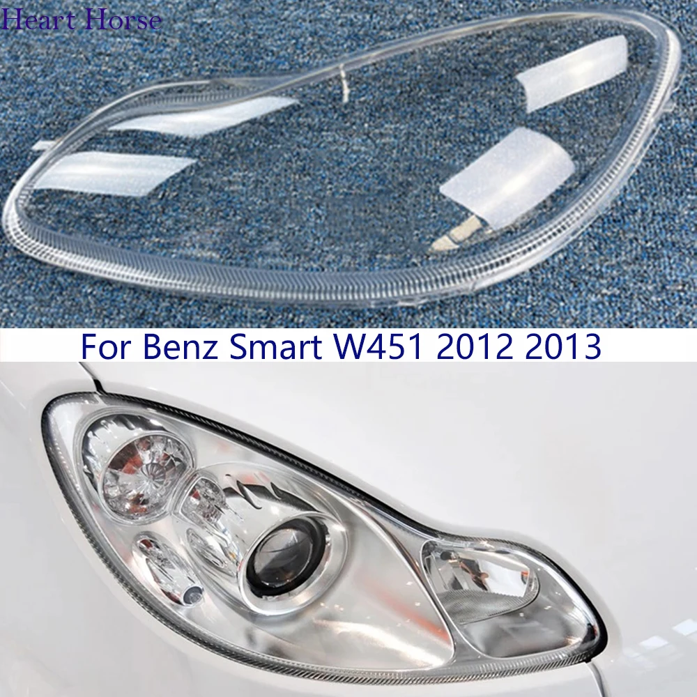 

Автомобильный налобный фонарь, чехол для Benz Smart W451 2012 2013, автомобильный налобный фонарь, крышка объектива, абажур, стеклянная лампа, крышки, налобный фонарь, оболочка