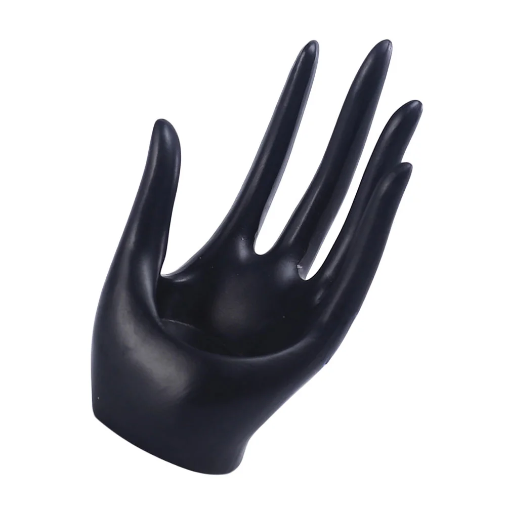 Черные держатели для палочек ручная форма подсвечник из смолы настольный