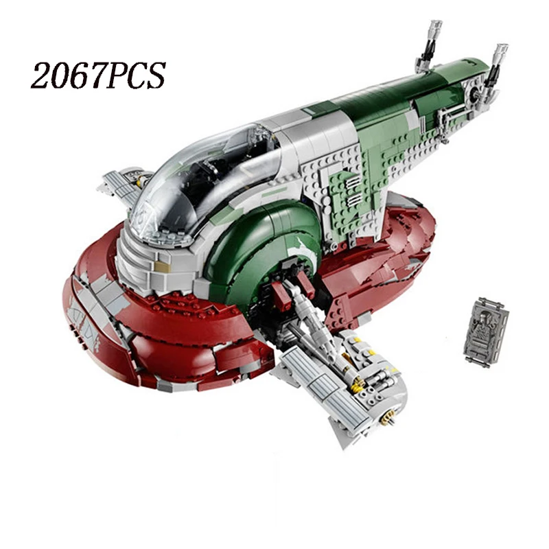 

05037 Slave ICH Kompatibel mit 2067PCS Modell Bausteine Ziegel Pdagogisches Spielzeug Geschenk 81039 space wars blocks christmas