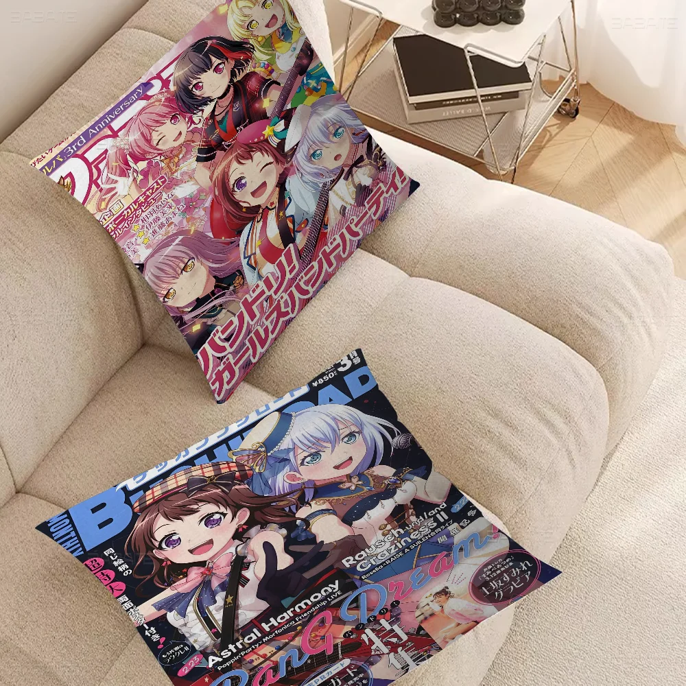 BanG Dream! Чехол для подушки It's MyGO наволочка обивки дивана подушка домашнего
