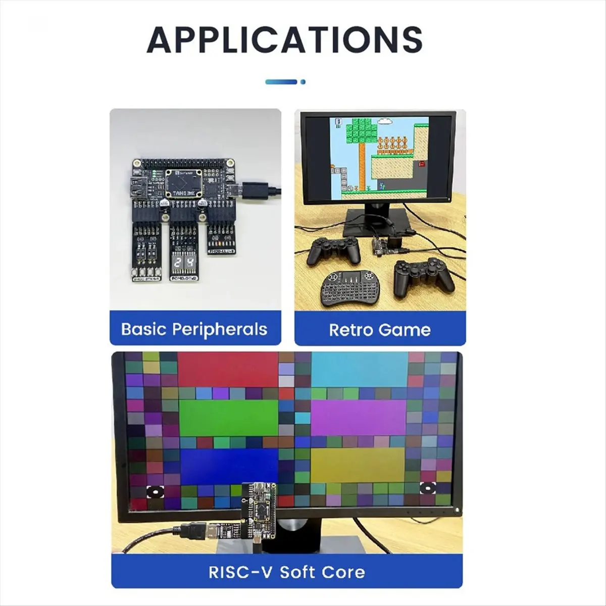 Фото Плата разработки FPGA Tang Primer 25K GW5A RISCV с PMOD и SDRAM-DT30 №2
