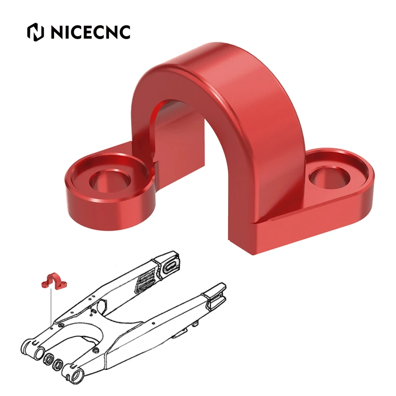 

Задний тормозной шланг для Honda CR125 CR250R 1998-2007 CRF250R 2004-2009 CRF250X 2004-2017, направляющая для тормозного шланга CR 125 250R CRF250R, аксессуары