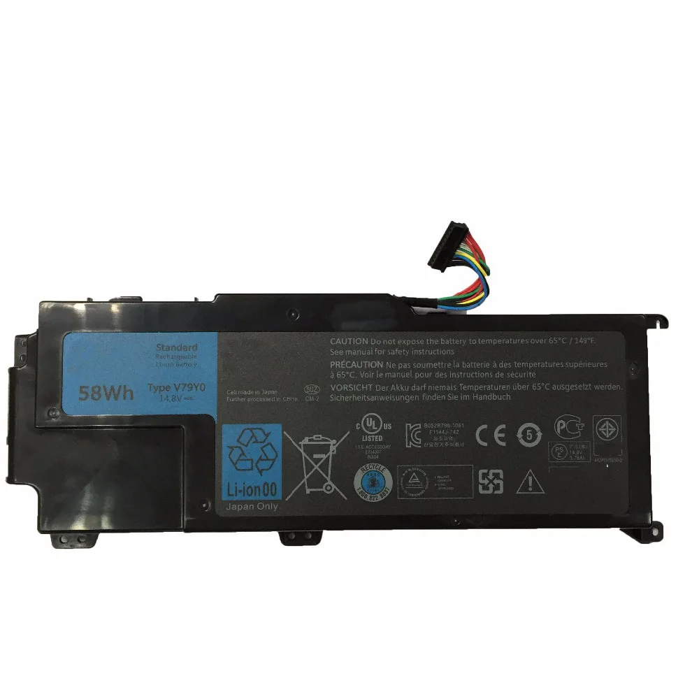 Оригинальный новый аккумулятор V79Y0 14 8 в 58 Вт/ч для ноутбука Dell XPS 14z Series 14Z-L412X 14Z-L412Z