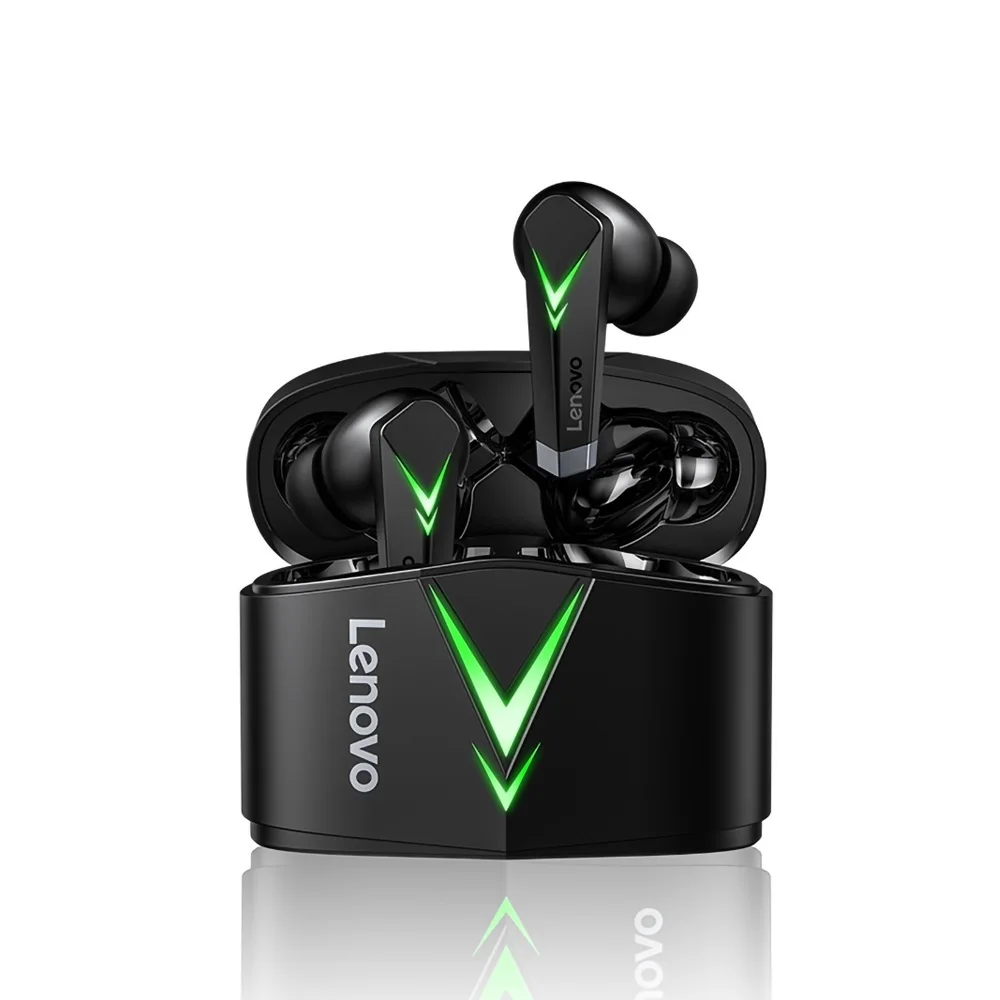 

2022 Lenovo LP6 TWS Gaming headset 65ms Low Latency Wireless Earphone with Mic Bass Audio Sports Bluetooth Bluetooth Gamer