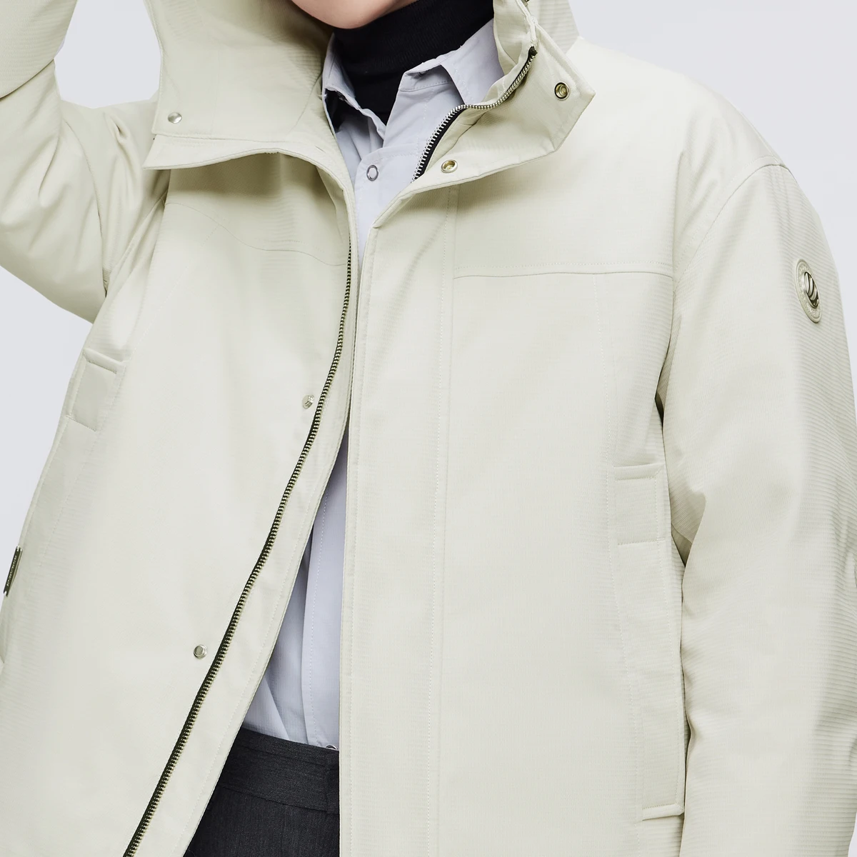 BOSIDENG зимняя пуховая куртка для мужчин с капюшоном теплая верхняя одежда B30145235