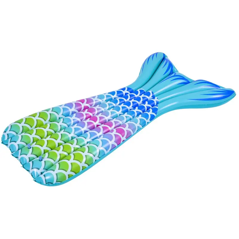 

5.75' Blue and Green Tail Swimming Pool Float