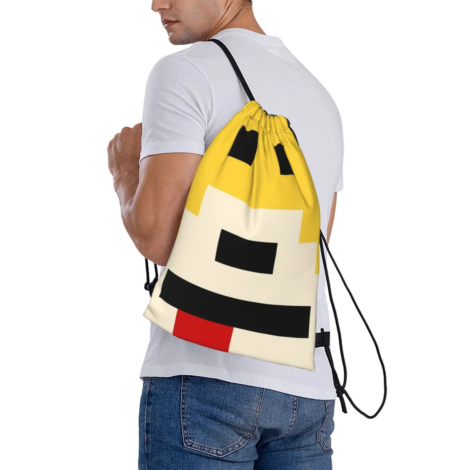 Горячая Распродажа школьный рюкзак Mr. Oizo-Flat Эрик минималистичный желтый модные