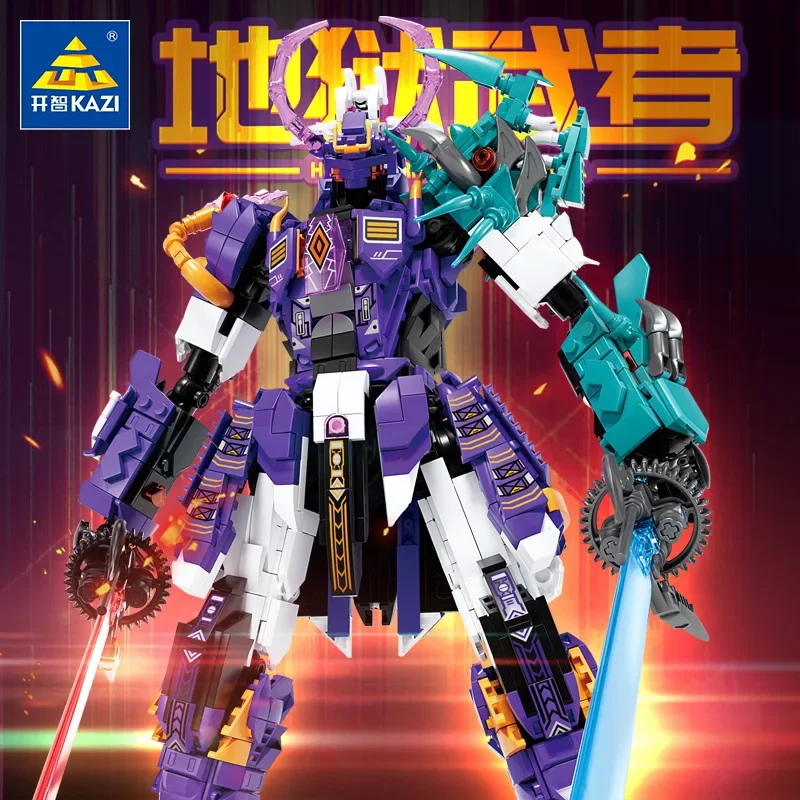 Kaizhi Mech Серия S Walker строительные блоки сборные мелкие частицы детские развивающие