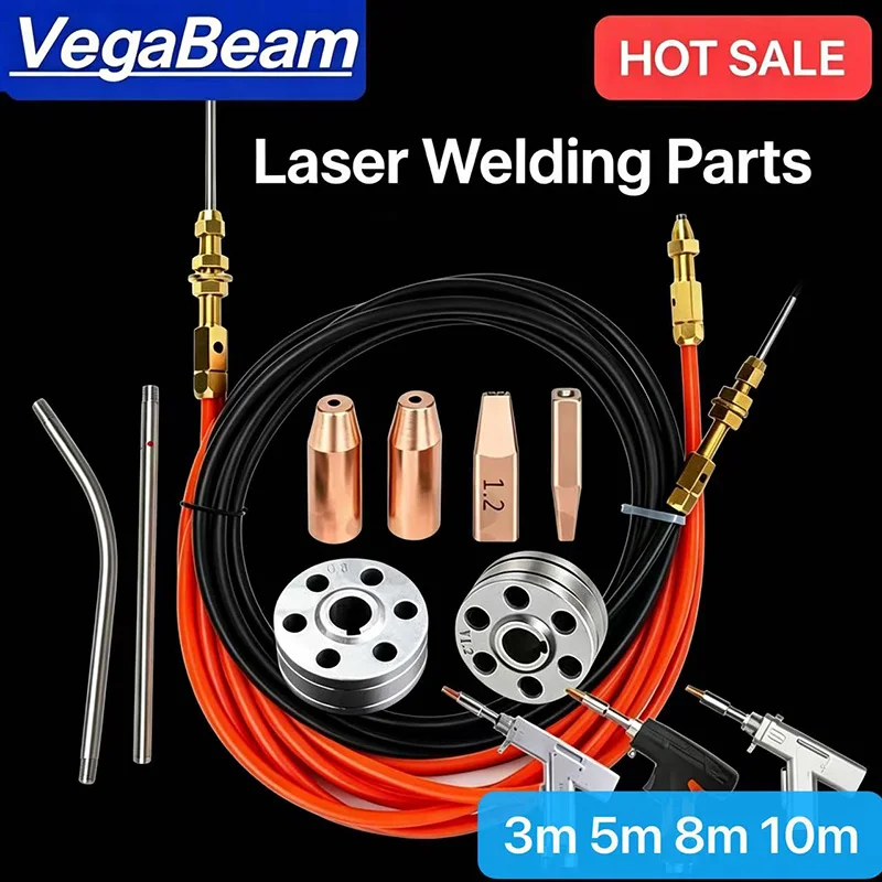 Трубка для подачи проволоки SUP Laser (3м, 5м, 8м, 10м) стальграфен, направляющий ролик для подачи проволоки, U-образное колесо, сопла AS-12, BS-16, H (art.: 3920d9b60bd3a) - 3920d9b60bd3a