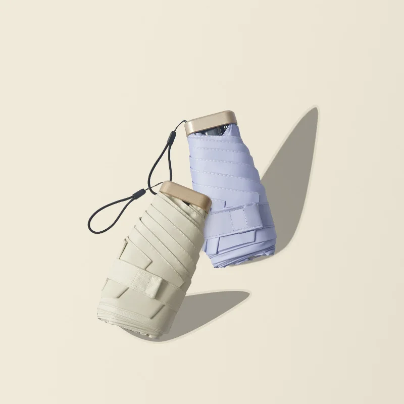 

Ультралегкий 40% плоский солнцезащитный Зонт 14 см, Женский солнцезащитный зонт, защита от УФ лучей, дождь и солнце, компактный мини-зонт двойн...