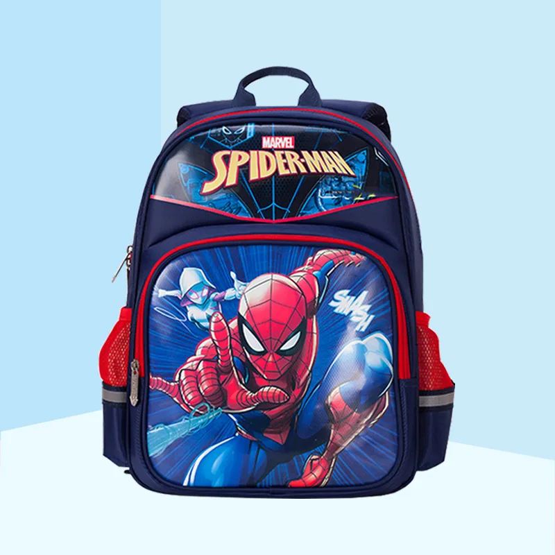2022 new high-quality Disney Spider Man children's backpack, high elastic breathable fabric Disney US captain backpack