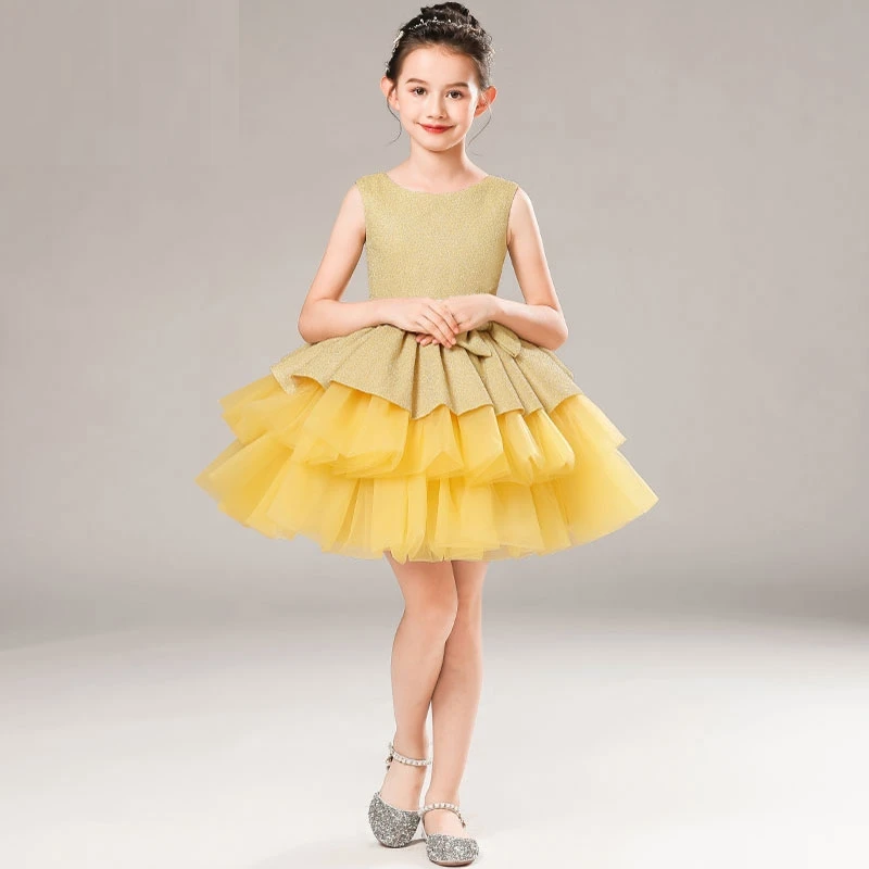 

2023 New International Children's Day High-end Host Piano Performance Suit Violin Birthday Princess Skirt Flower Girl Dresses