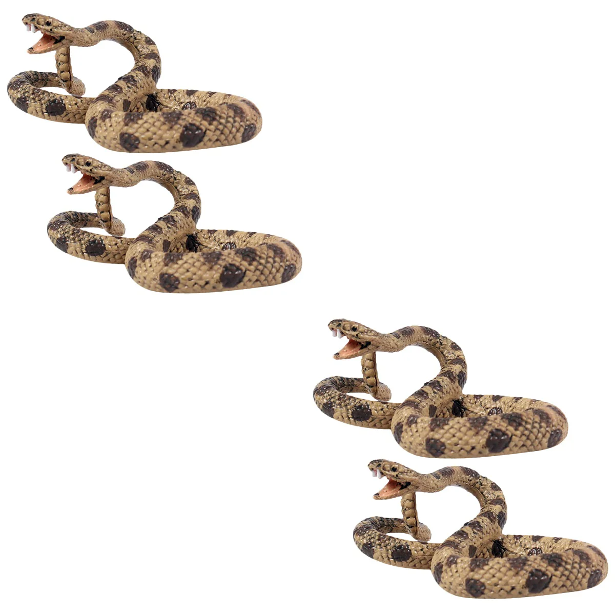 

Toy Snake Party Snakes Prop Halloween Figurine Rattlesnake Realistic Tricky April Gag Wiggle Prank Fake Favor Props House