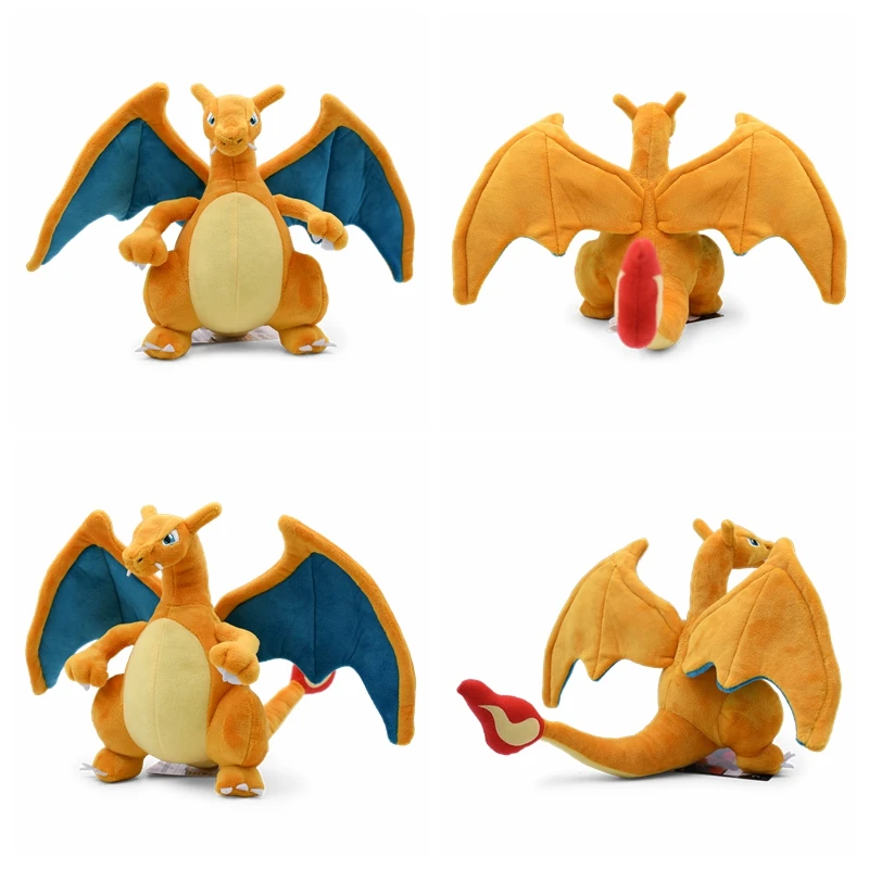 Блестящие мягкие плюшевые игрушки Charizard XY Eevee Mimikyu Cubone Poké Ball подарки для детей на