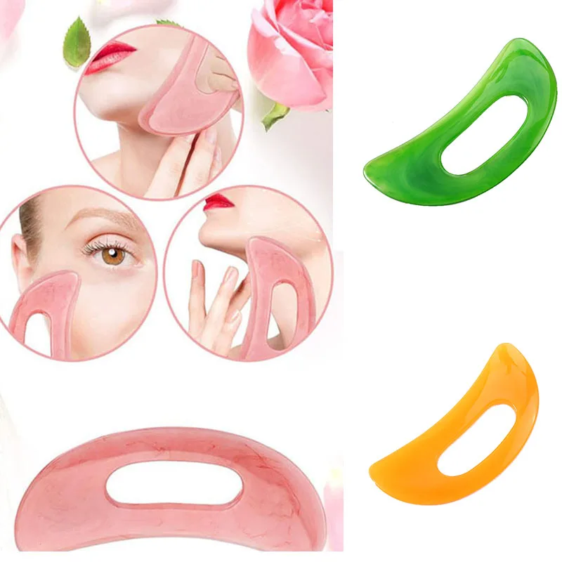 Фото Новый скребок Gua Sha Visage Gua Sha Gousha для лица, массажер от целлюлита, инструмент для ухода за кожей LBHL18 №1