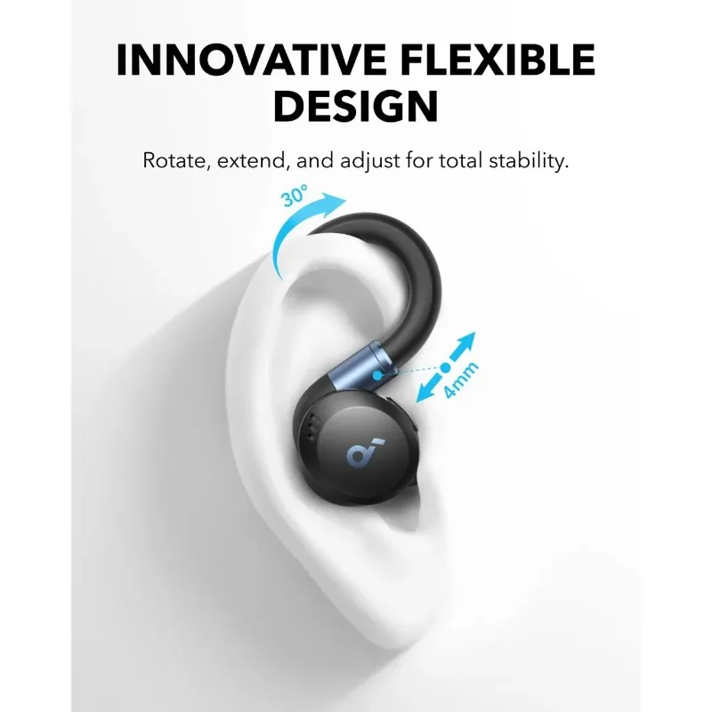 Фото Soundcore By Anker Sport X20 True Wireless Sports с шумоподавлением и тяжелыми басами, водонепроницаемые и пыленепроницаемые Bluetooth-наушники №5
