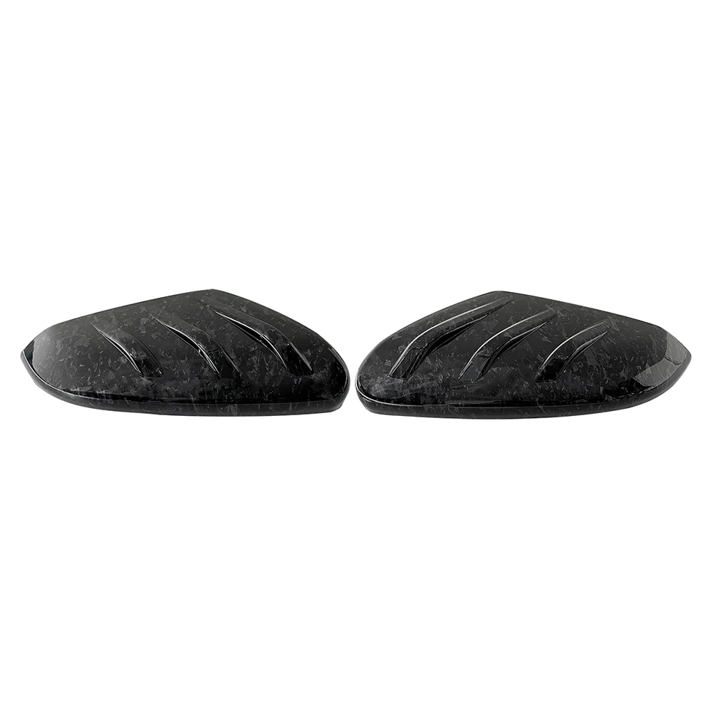 

2Pcs Car Side Rearview Mirror Cover for Honda Civic 2016-2021 Forged Pattern Door Mirror Cover
