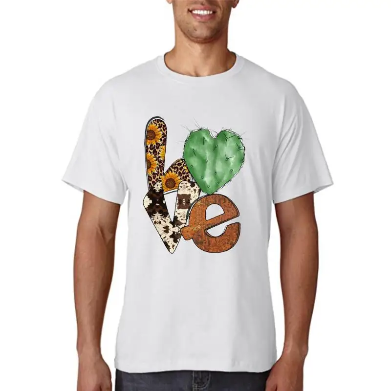 

Женская футболка с принтом кактуса, с коротким рукавом