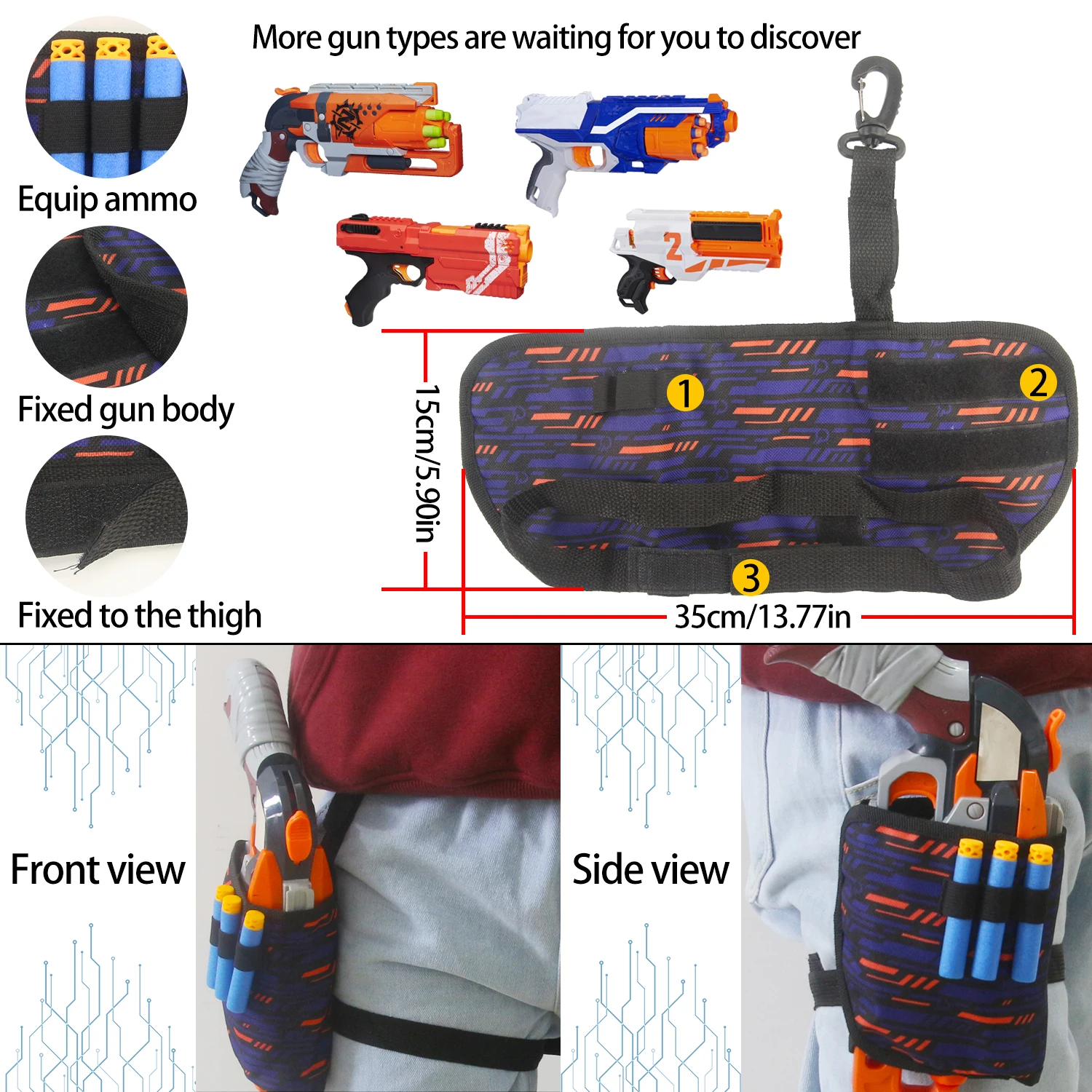 EKIND набор тактического оборудования жилет Дартс совместимый для Nerf Elite серии