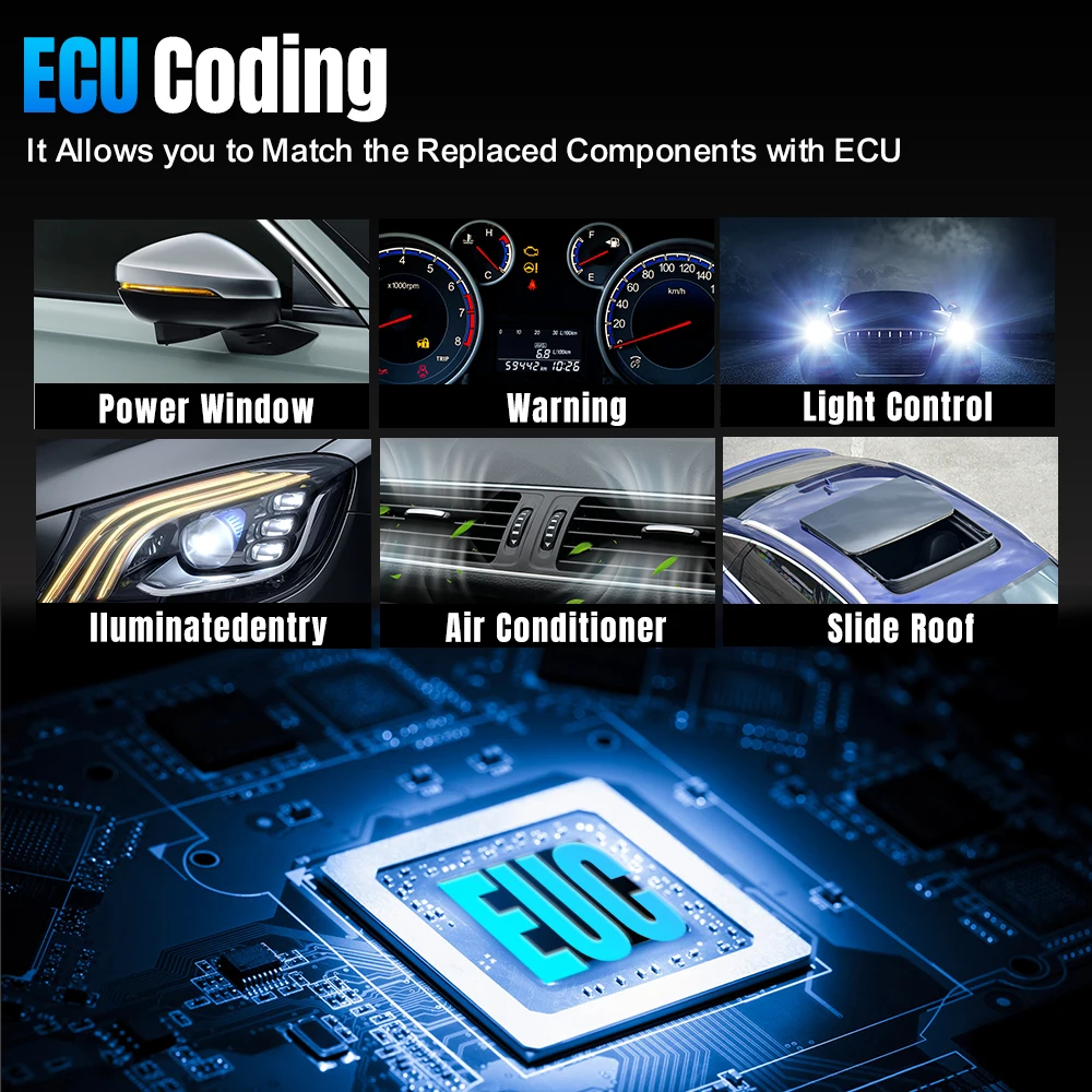 Фото KONNWEI KDIAG 2026 Полная система OBD2 Автоматический сканер Сброс SAS EPB Сервис ECU Программатор Bluetooth OBD Автомобильный диагностический инструмент Pk kdiag №5