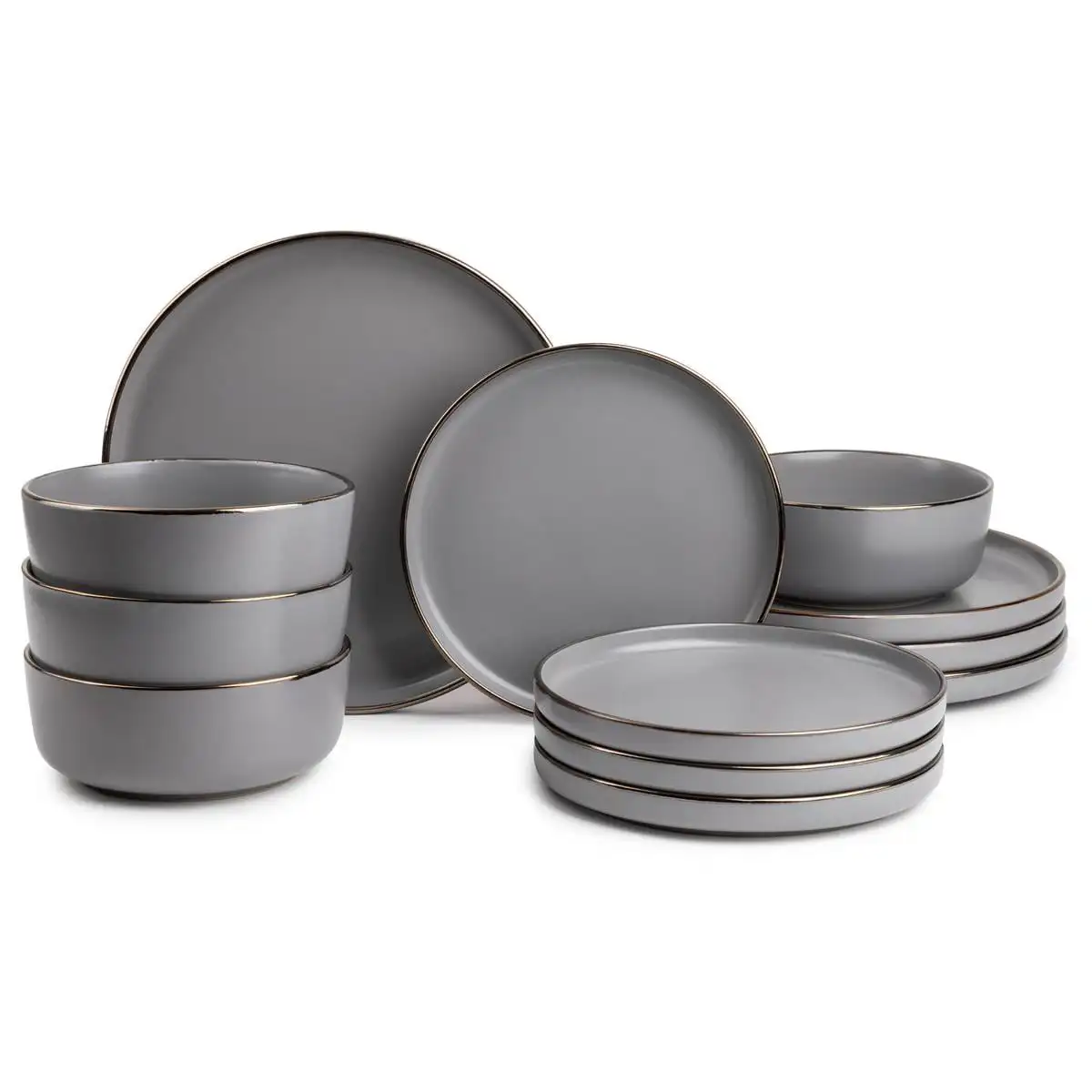 

Dinnerware Ava Stoneware, 12 Piece Set