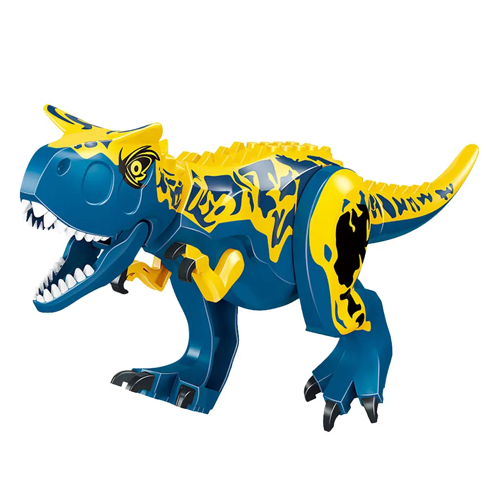 

Locking Animals Dinosaur Building Block Toys for Children -Rex DIY Assembly Brick Models Figurines Toys for Children