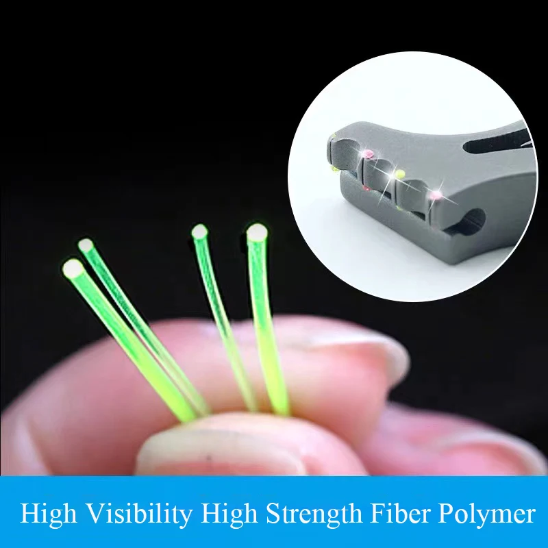 Krytac 4-дюймовый высоковидимый красный/оранжевый/зеленый OD 0 5 мм-3 мм