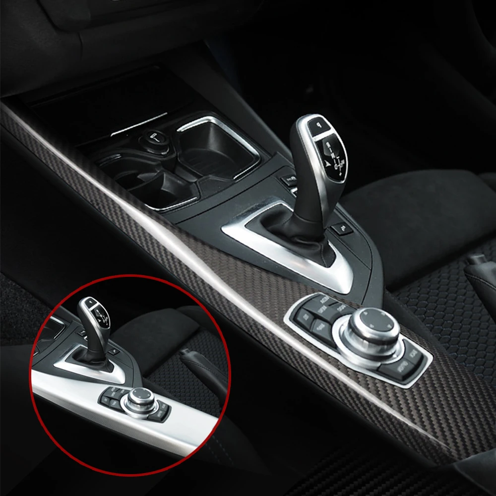 

Real Carbon Fiber Multimedia Panel Right-hand Drive For BMW 1 Series F20 F21 Car Modification Trim