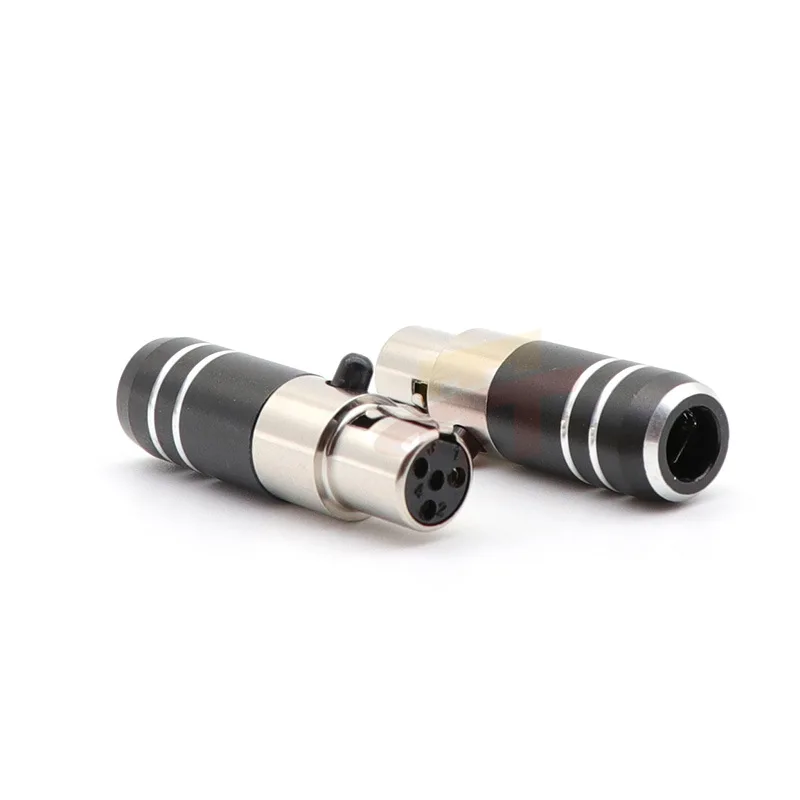

1PC Mini XLR 3Pin 4Pin Female For K712 DT1990 AB-1266 Meze LCD2 LCD4 DT1770