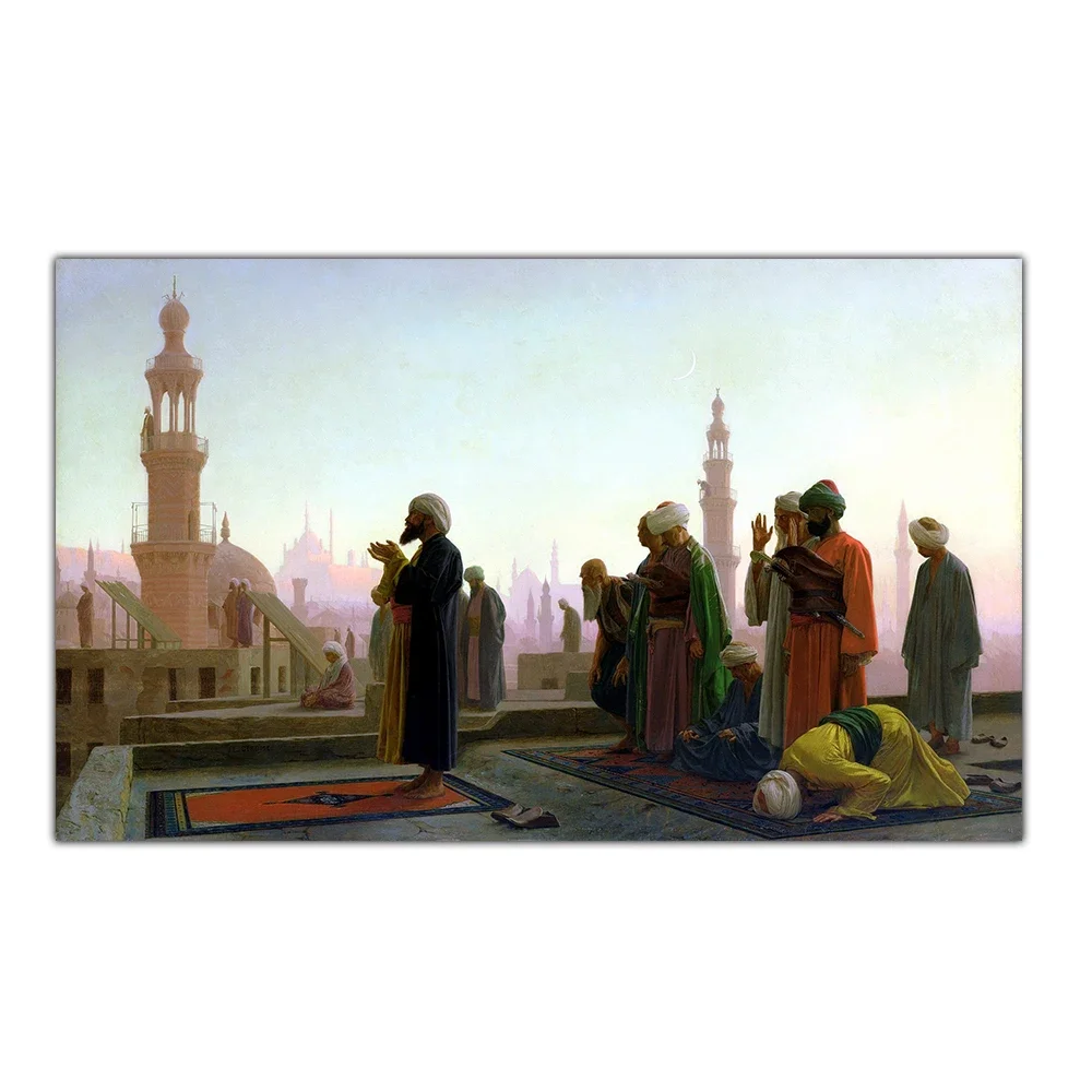 Жан-Леон Гером &quotМолитва&quot Холст Картина маслом Эстетика Искусство Современный