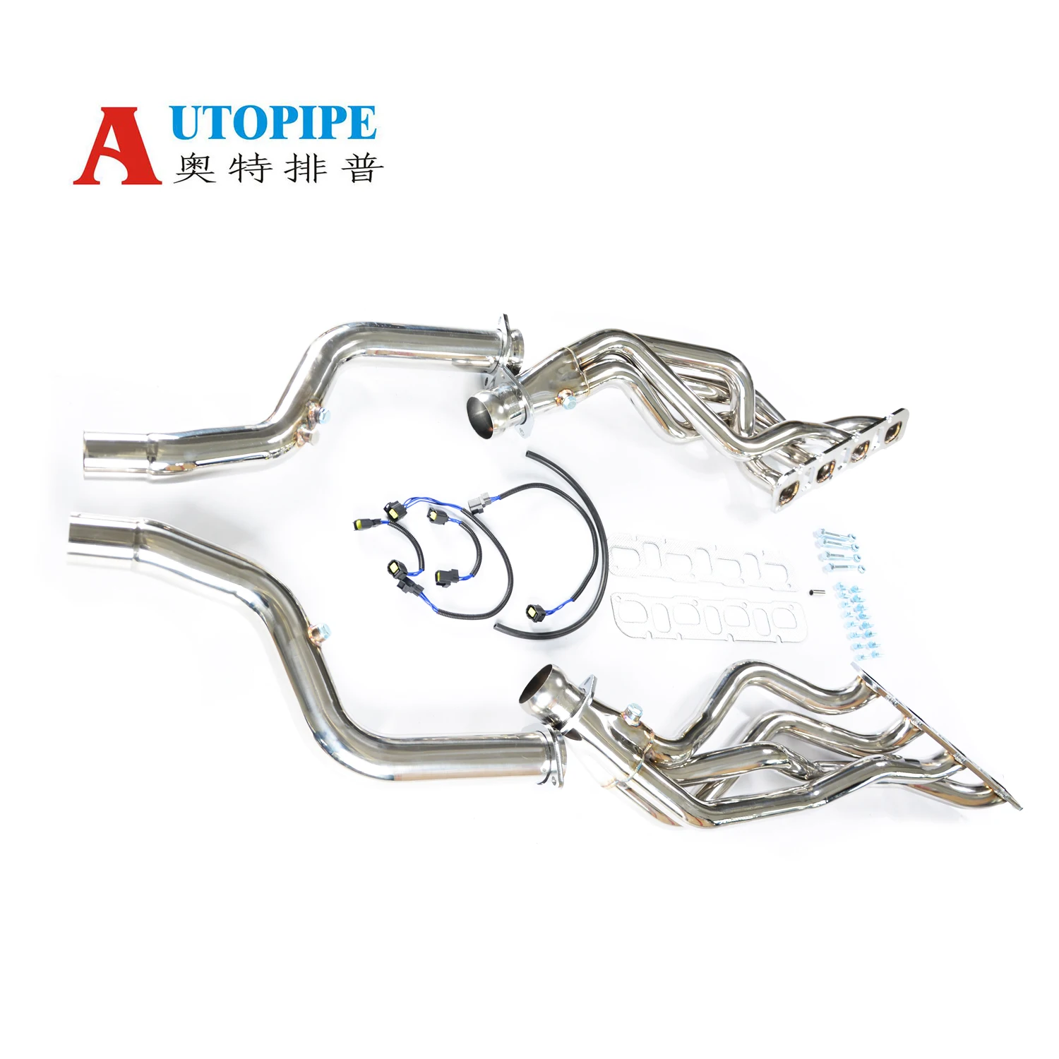 Труба выхлопных коллекторов для Dodge Magnum Charger Challenger 300C SR T8 6.1/6.4L V8 06-19