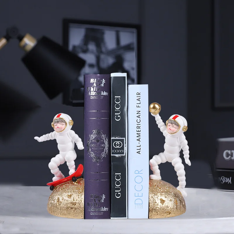 

Креативная Простая Современная астронавтная книга-перегородка искусственная книга имитация книги украшение из смолы декоративные подставки для книг