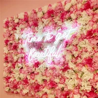 artificial flower wall panels decor wedding baby shower birthday party shop backdrop flower backdrops decoration customized