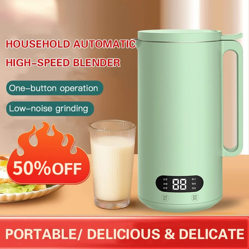 

350ml 220V Soymilk Maker Smart Blender Electric Juicer Multifunction Breakfast Supplement Machine Soya Bean Milk Filter-free